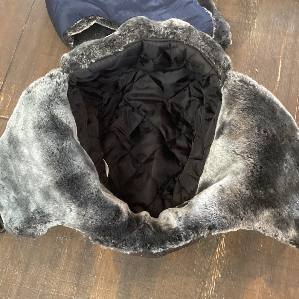 Adult Trapper Hat Water Repellent Faux Fur - Picture 4 of 11